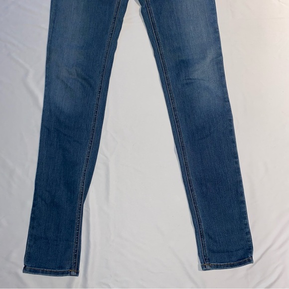 Rag & Bone Blue Stretchy Skinny Jeans - Picture 4 of 8